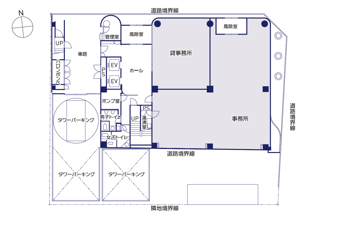 山陽ビル2号館フロアマップ