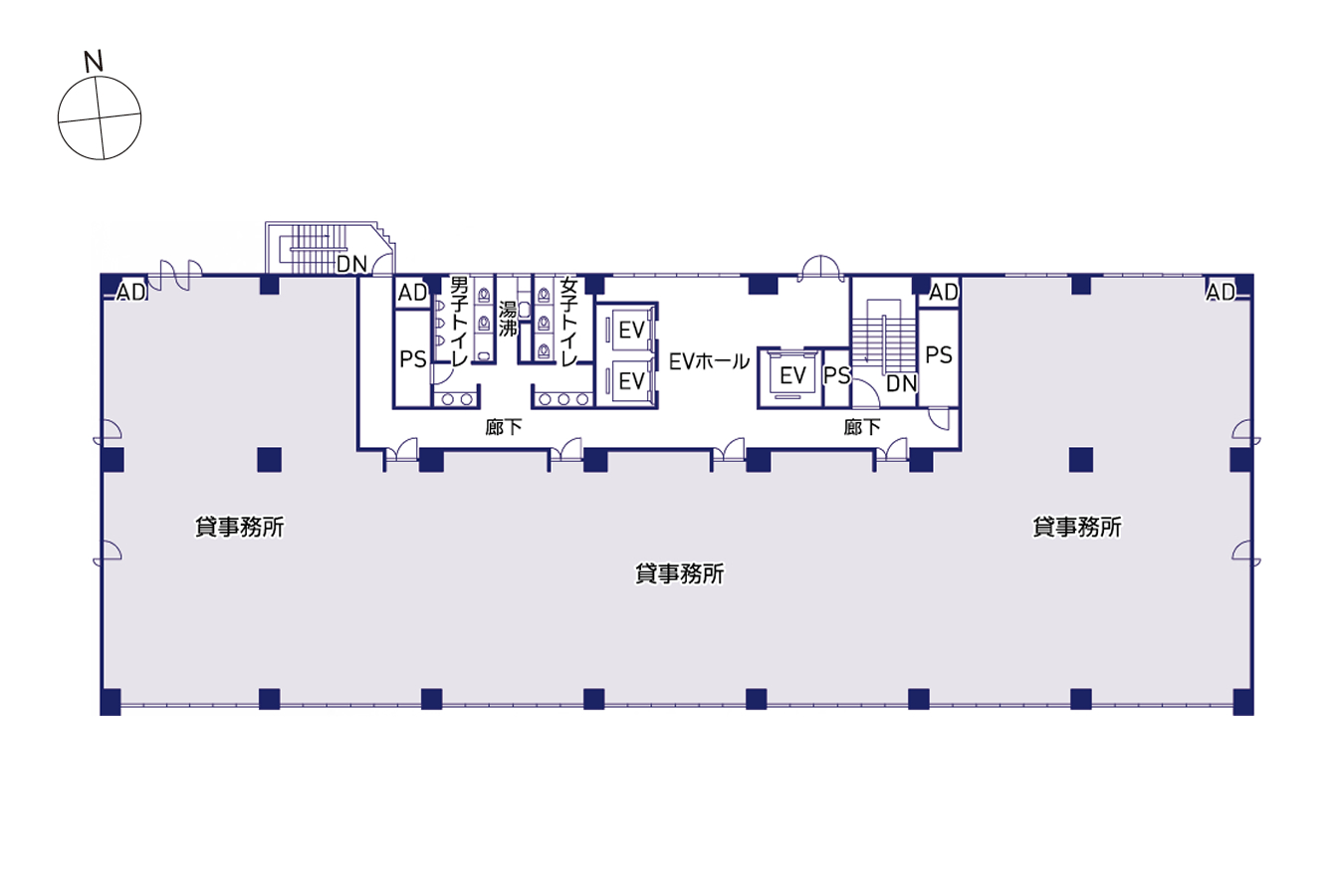 山陽ビルフロアマップ